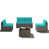 Teal is out of stock selected