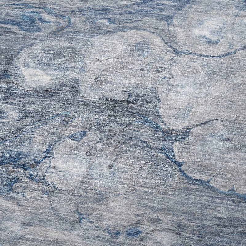 Jeté en sherpa Addison Sherpa ASB698, Bleu