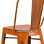 Commercial Grade Distressed Metal Indoor-Outdoor Counter Height Stool with Back-1728823599-1728823571