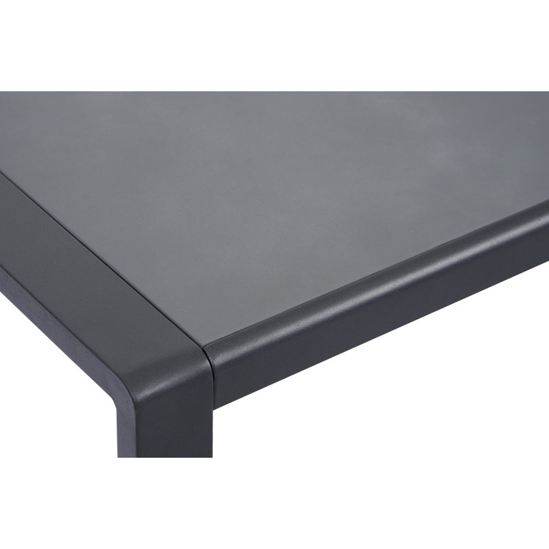 Halimat Rectangular Metal Outdoor Coffee Table , 130cm W 60cm D
