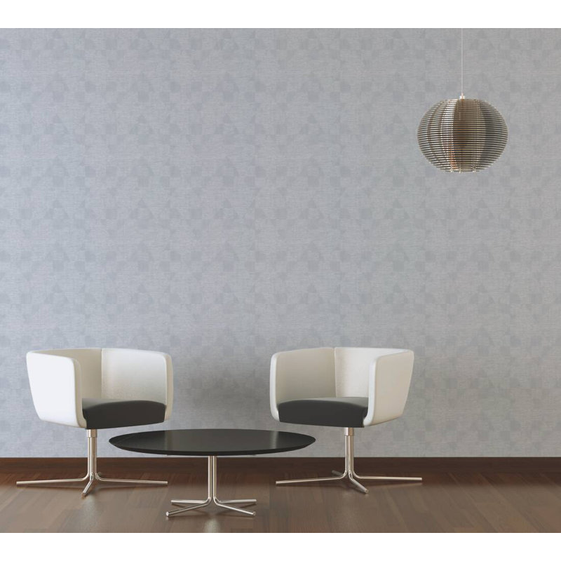 Rouleau de papier peint L 33 pi x l 21 po, Gris clair