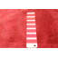 Tapis rose foncé en laine noué à la main de conception unique 2 pi 7 po x 9 pi 5 po