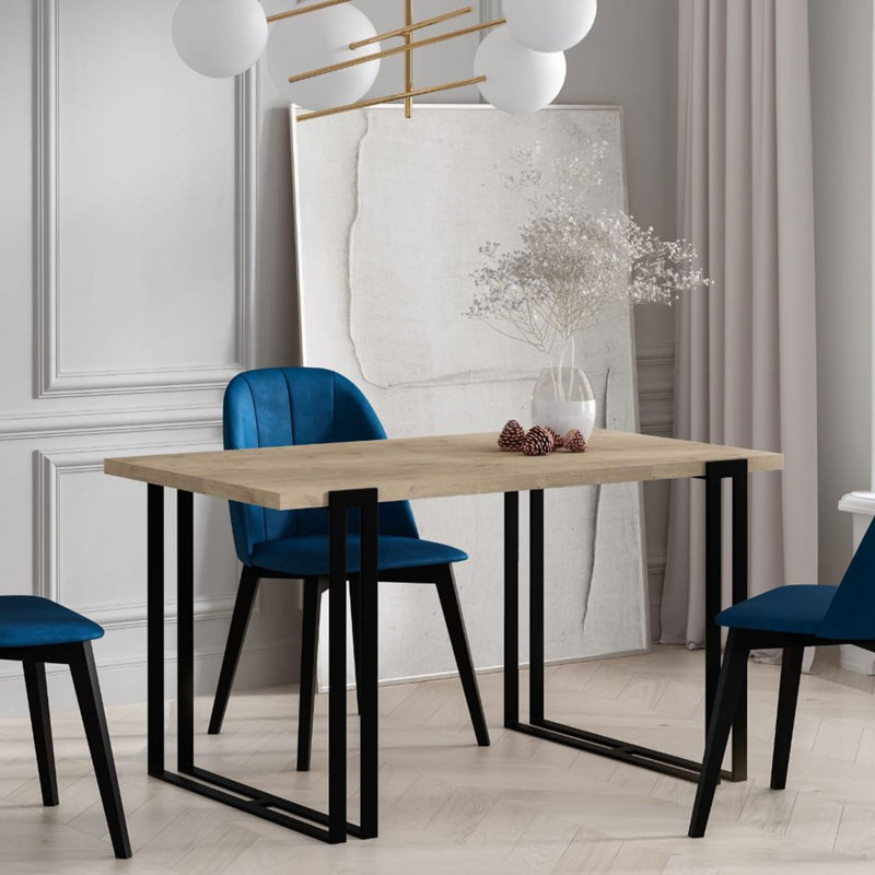 Allyx Rectangular 260Cm L Dining Table, H76 x 80cm W x 120cm L