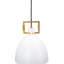 Luminaire suspendu en laiton antique 1 lumière-1157993962