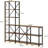 70.87" Tall 6-Tier Rustic Ladder Corner Etagere Bookshelf  for Living room, Office,  Kitchen