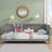Classic Mid-Century Modern Daybed Platform Bed-1585918461-1585918460