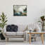  «Stormy Dark Abstraction», art mural encadré flottant par Design Fabrikken-1319309523-1319309521