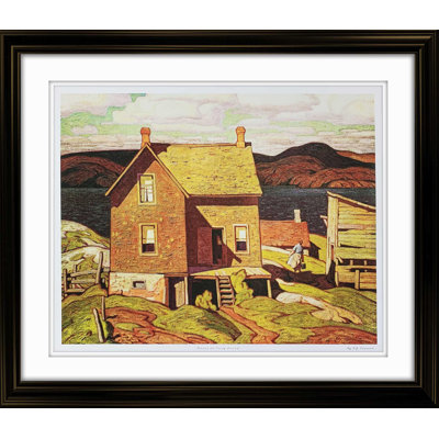 House at Parry Sound, reproduction encadrée 22 x 25,5 par A.J. Casson