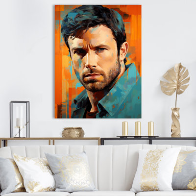 Aquamarine Affleck Portrait - Celebrity Wall Art Living Room_105709