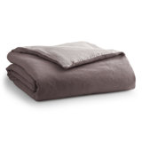 Cotton Duvet Cover Twin- Oxblood