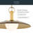 Kurio 16" 1-Light Pendant With Etched Opal Glass in Lacquered Bronze-126501920-126501918