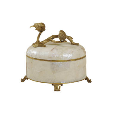 Maitland-Smith Harlequin Penshell Decorative Box | Perigold