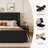  Plainfield Velvet Upholstered Wingback Platform Bed with Headboard and Footboard-143671586-143671587