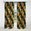 Motif floral mangue - Rideau floral - Rideau occultant - 1 panneau-107550247