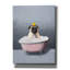 Art mural sur toile Trinx «Pug In The Bath» par Svetlana Aleynikova-274288805