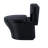 TOTO® Aquia® IV One-Piece Elongated Dual Flush 1.28 and 0.9 GPF Universal Height, WASHLET®+ Ready Toilet, Ebony