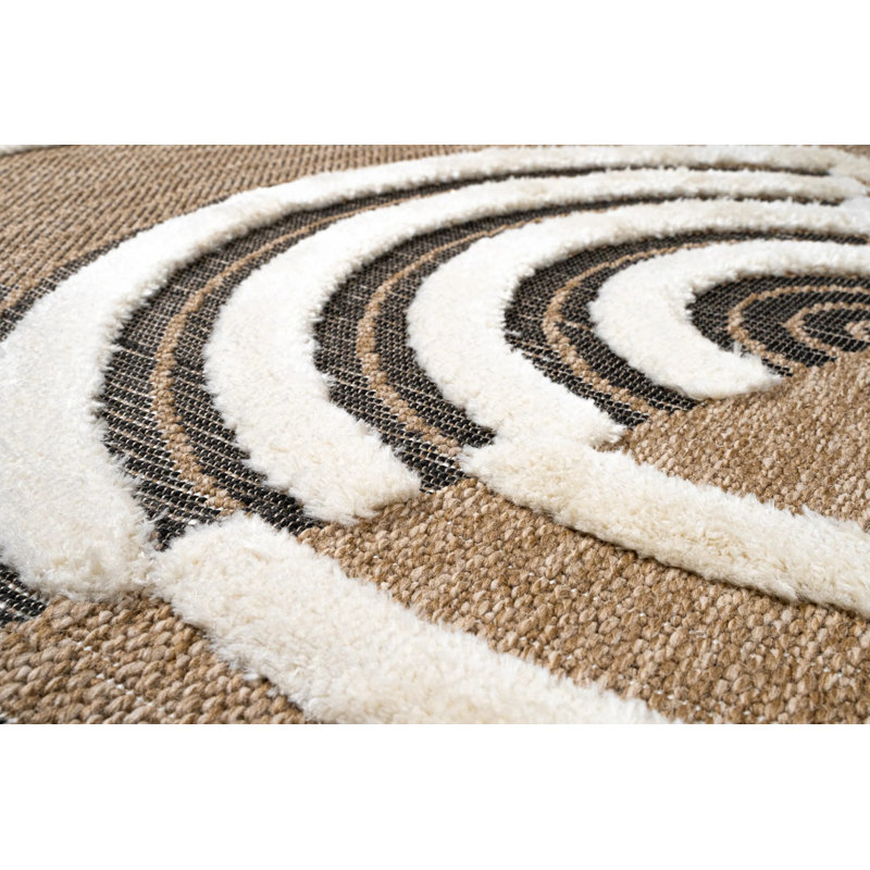 Tapis rond rond Krisslyn, Rond 4 pi