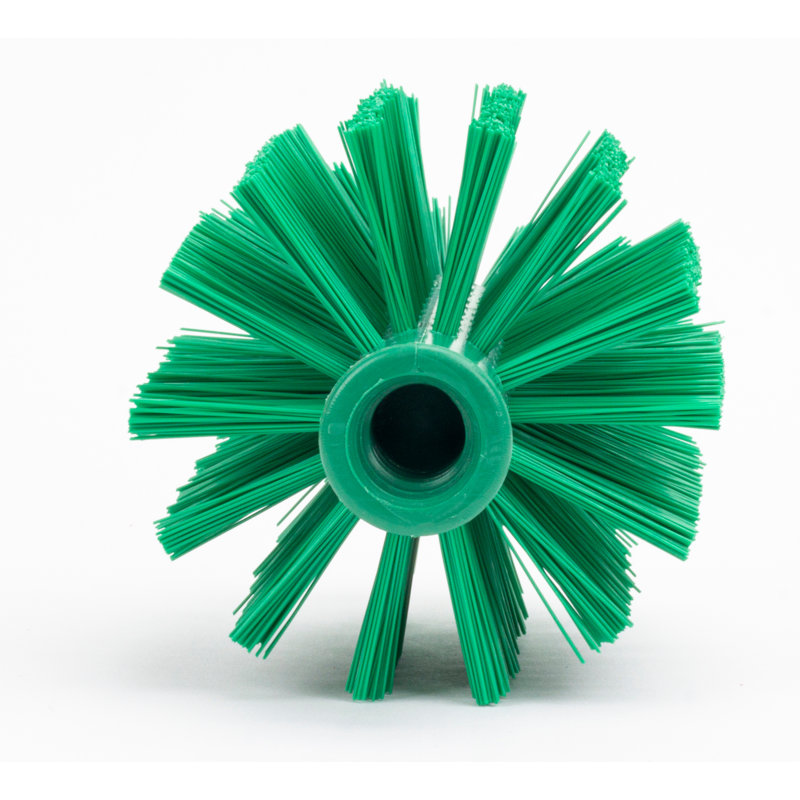 Cleaning Brushes, Dark Green, 6.70" H x 6.70" L x 3.50" W