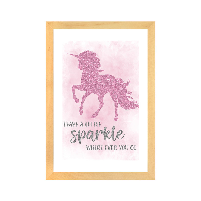 Art sparkle, H 24 po x l 16 po x P 1 po, Papier encadré naturel