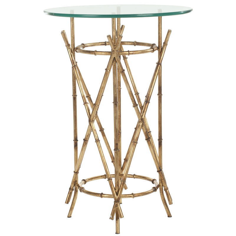 Bendigo Glass Top End Table
