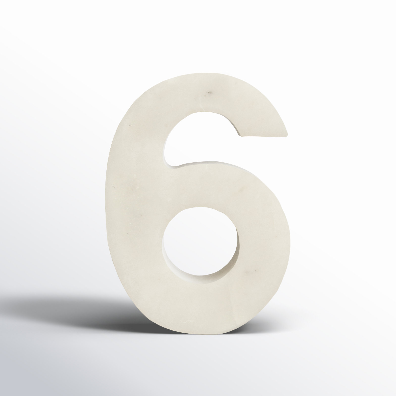 Zendaya Marble Number Letter Block, 6