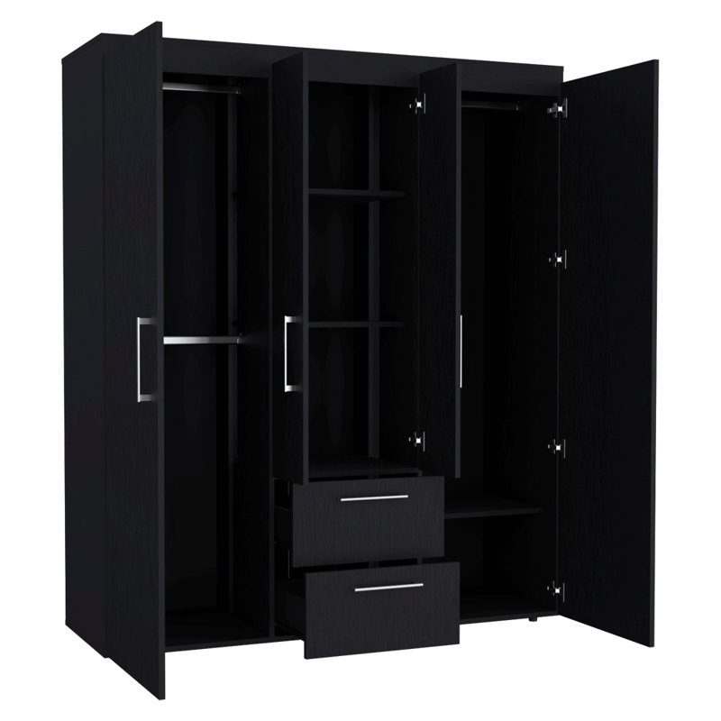 Armoire, chambre à coucher pour vêtements, blanc