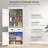 HOMCOM 72" Kitchen Pantry-703710884