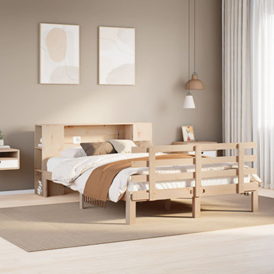 Solid Wood Bed