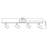 Metro 36.63'' 4 -Light Rail Track Kit with Dimmable