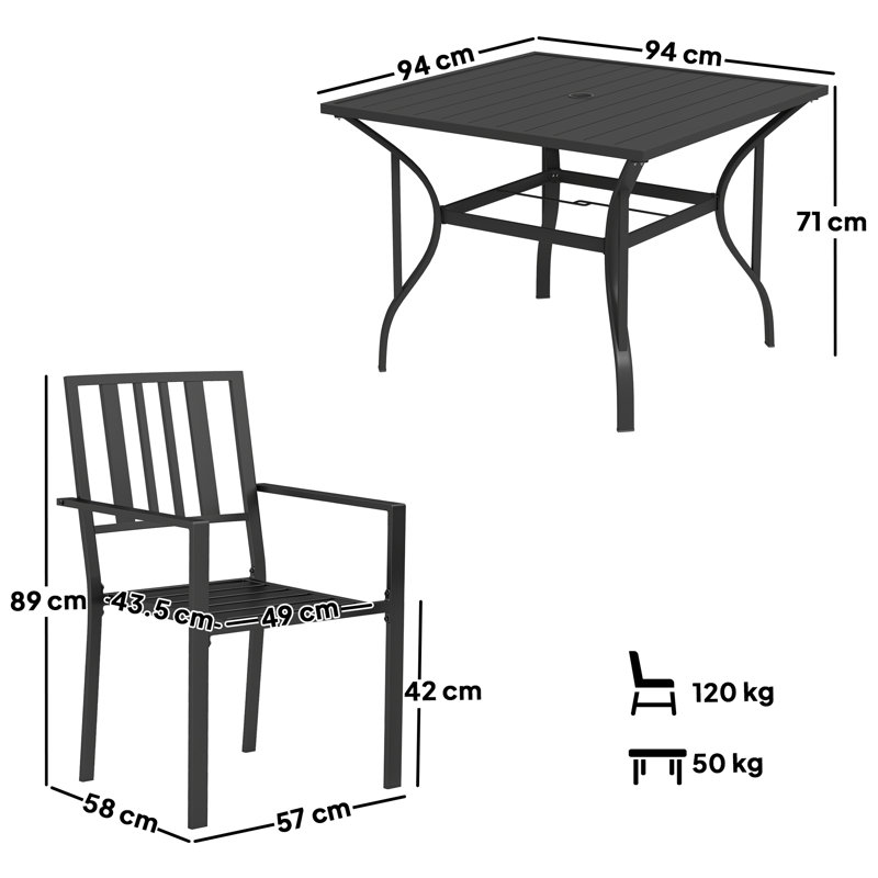 Patio Dining Set with