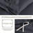 Simply Clean Solid Duvet cover Grey Queen-130473074