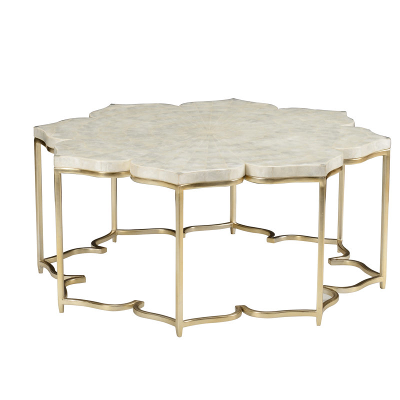 Table basse à 8 pieds Lotus Flower