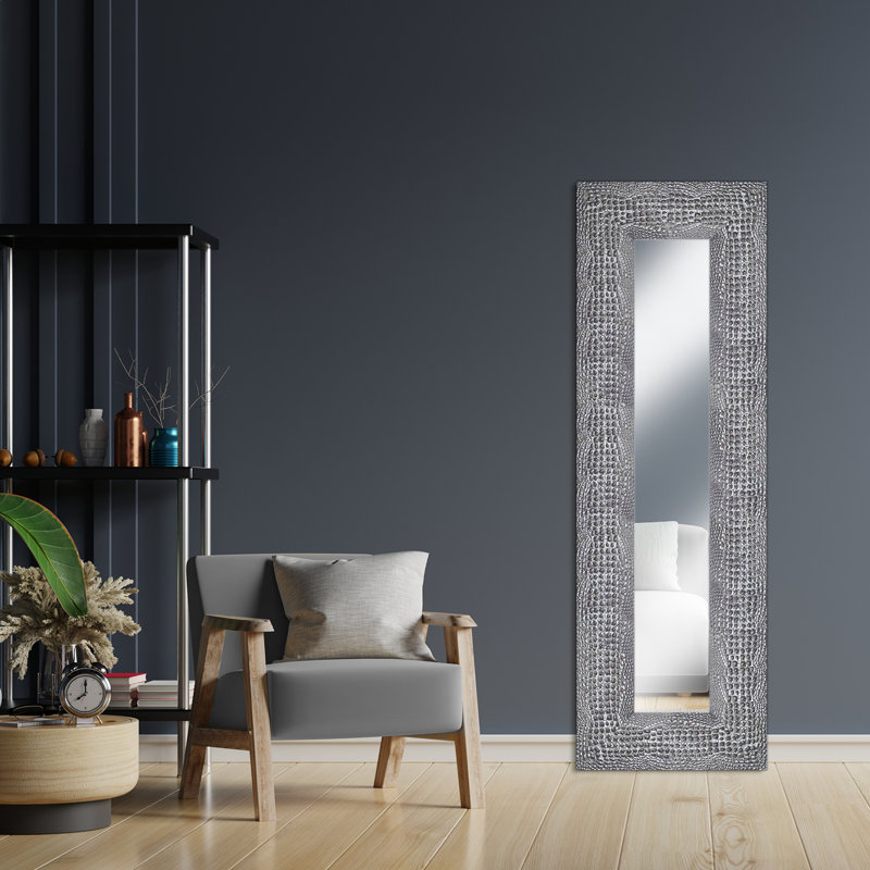 Miroir Elite, Argent électrique, 54,5 po x 42,5 po