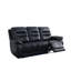 Canapé de salon inclinable 2 pièces en cuir respirant et PVC Sterling Sterling
