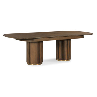 Skyline Oval Walnut Wood Dining Table