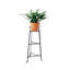 Handcrafted 3-Tier Designer Stand Hammered Steel (Unassembled)