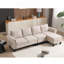 Canapé modulaire convertible avec rangement