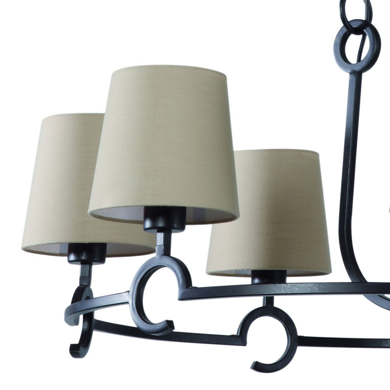 Monegro 3 - Light Shaded Chandelier