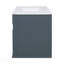 Armoire de salle de bain murale avec lavabo en céramique et tiroirs, meuble-lavabo simple de style français avec charnières à fermeture douce-133416502