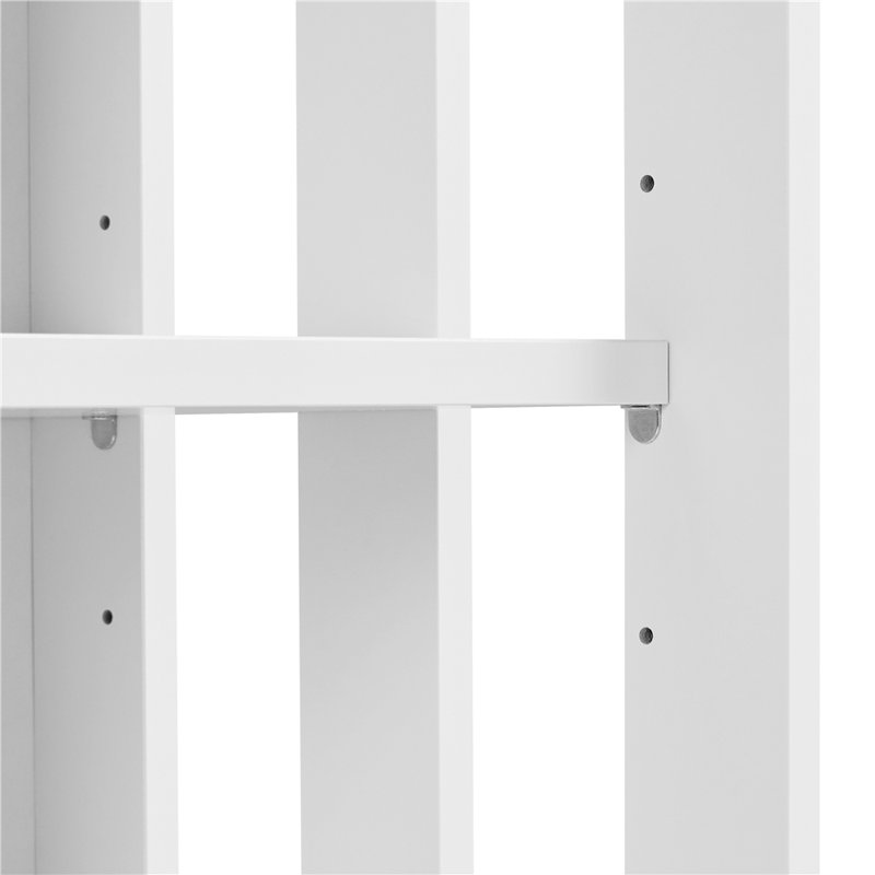 107cm Multifunctional Sideboard with Concealed Storage, White