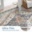 Tapis oriental performance lavable à la machine avec envers antidérapant-1274652493