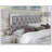 Chloe Gemstone Silver Full Bed