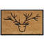 Tapis de porte d'extérieur antidérapant Ain Deer 30 po x 18 po