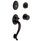 Logan Complete Inactive Logan Dummy Handleset with Knob and Rosette
