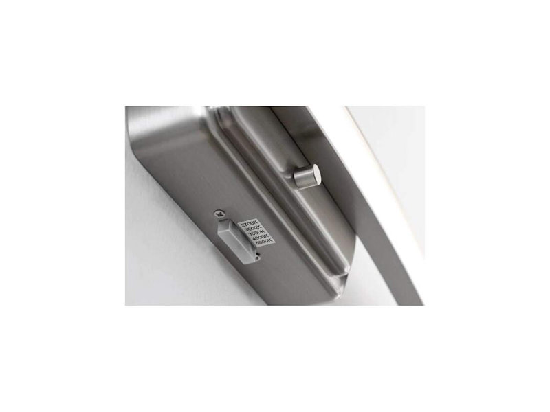 AFX LYLV2405LAJD1BN Layla Applique murale DEL 24 po, 27/30/35/40/50 000 K, 600 lumens, 9 watts, nickel satiné