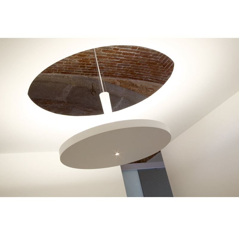 3 - Light Geometric Pendant, Matt White
