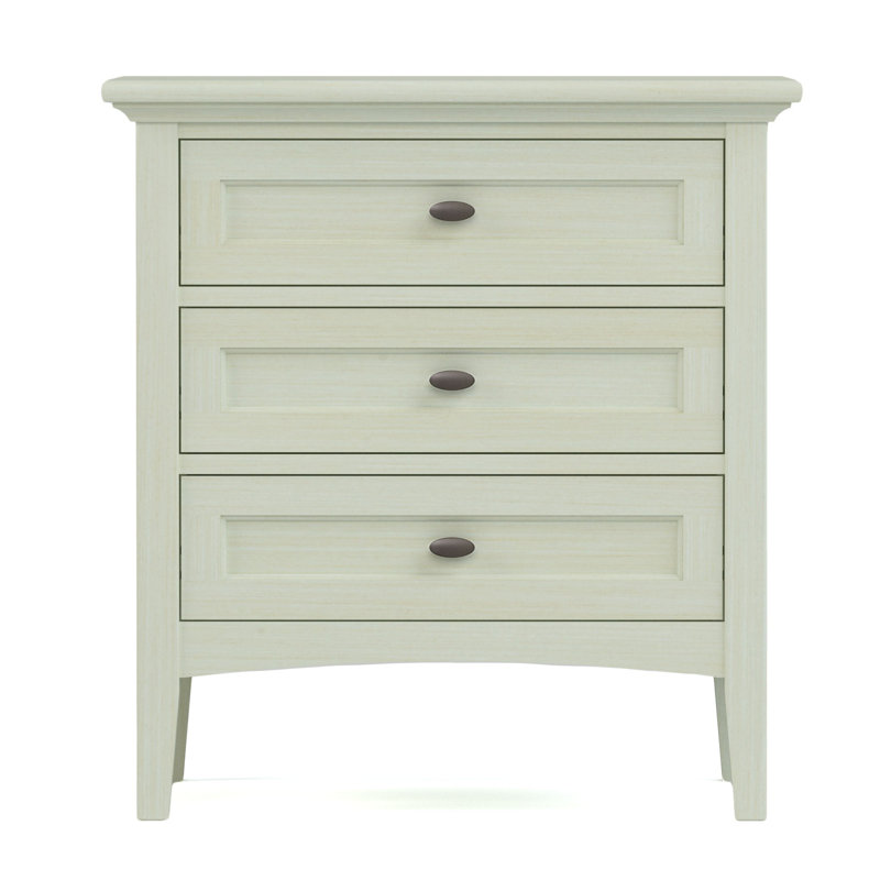 Origins 3 - Drawer Solid Wood Nightstand