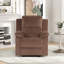 Fauteuil inclinable manuel rembourré en microfibre Nikodemos-1530999296