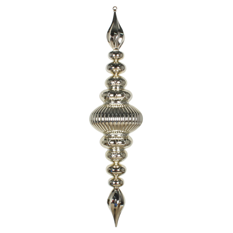 Ornement en forme de fleuron 41 po Vickerman, Champagne