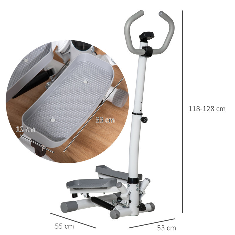 Stepping Machine, White/Grey